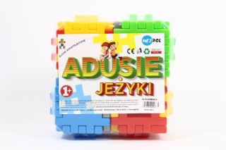 Klocki konstrukcyjne 24 elementy Wafle Adusie Jeżyki CZAKO409526