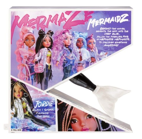 Lalka Mermaze Mermaidz z akcesoriami Jordie MGA 580836EUC