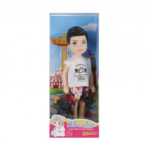 Lalka chłopiec 13cm z akcesoriami mix MEGA CREATIVE 510719