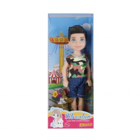 Lalka chłopiec 13cm z akcesoriami mix MEGA CREATIVE 510721