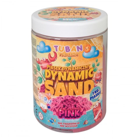 PIASEK DYNAMICZNY RÓŻOWY 1 kg