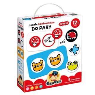 PUZZLE KONTRASTOWE DO PARY 12 MIES. CZUCZU