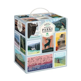 PUZZLOVE CZUCZU POLSKIE PARKI NARODOWE 500EL.