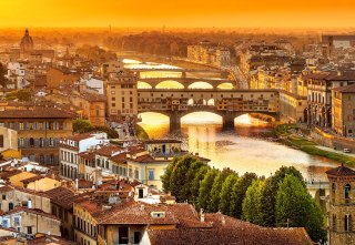 Puzzle 1000 el. Bridges of Florence CASTORLAND C-104826