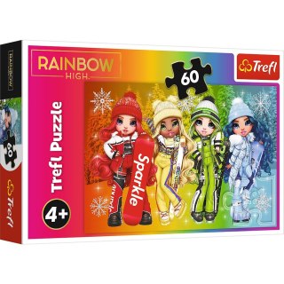 Puzzle 60 elementów Radosne Lalki TREFL 17380