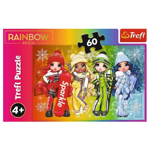 Puzzle 60 elementów Radosne Lalki TREFL 17380