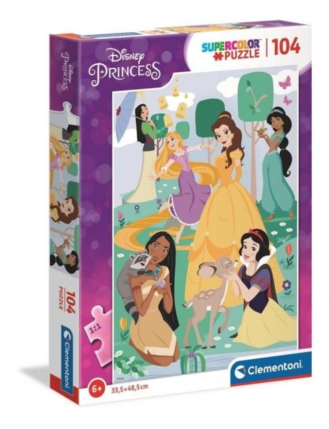 Puzzle Clementoni 104 elementy Princess 25736
