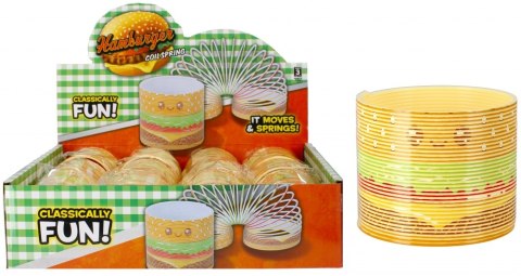 Sprężyna 8 cm Burger MEGA CREATIVE 502486