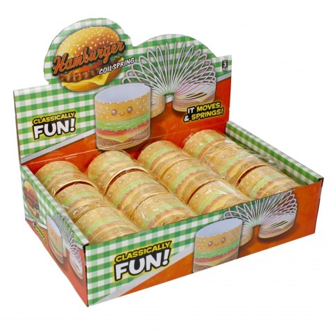 Sprężyna 8 cm Burger MEGA CREATIVE 502486