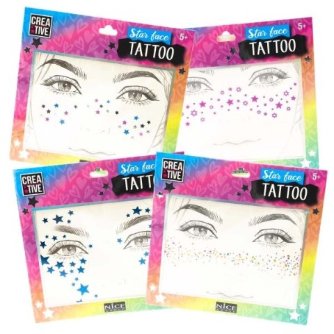 Zestaw kreatywny do ozdabiania twarzy Gwiazdki RUSSEL 02604 RUSS