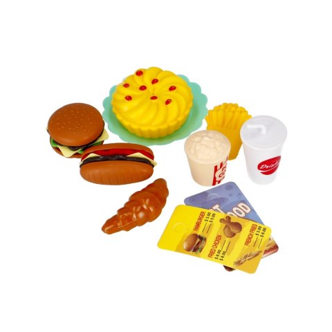 Zestaw kuchenny Fast Food plecak MEGA CREATIVE 503889