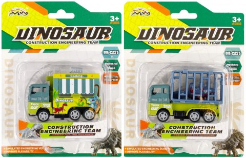 Auto ciężarowe metalowe z akcesoriami MEGA CREATIVE 511390