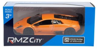 Auto osobowe metalowe 16x7x7 Lamborghini pomarańczowe DAFFI K-851 DAFI