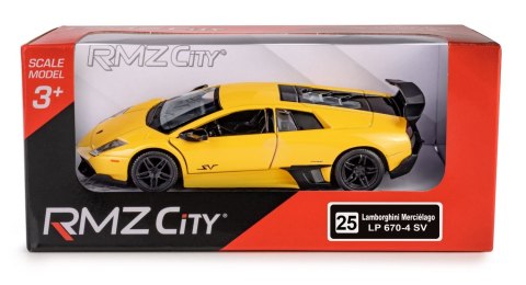 Auto osobowe metalowe 16x7x7 Lamborghini żółte DAFFI K-852 DAFI