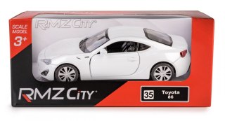 -Auto osobowe metalowe Toyota biała DAFFI K-948