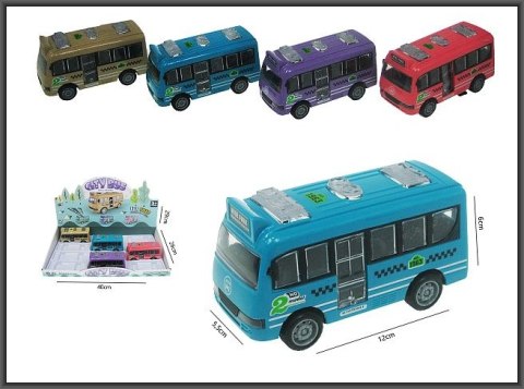 Autobus z napędem 4-kolory