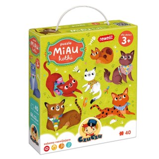 CZUCZU PUZZLE MIAU KOTKI 40EL