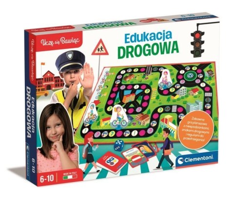 Clementoni Gra edukacyjna Drogowa 50777