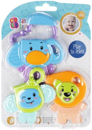 Grzechotka Safari 4w1 BAM BAM 515014