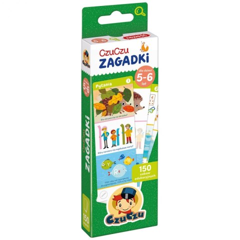 KARTY EDUK ZAGADKI CZUCZU 5-6 LAT