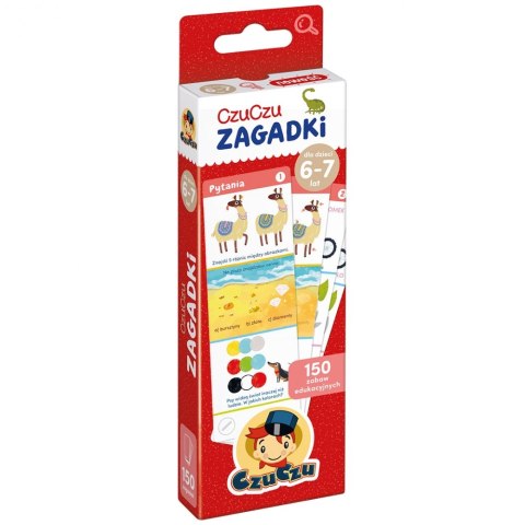KARTY EDUK ZAGADKI CZUCZU 6-7 LAT