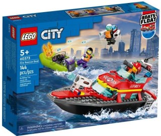 Klocki konstrukcyjne City Łódz strażacka LEGO 60373