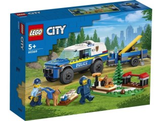 Klocki konstrukcyjne City Szkolenie psów policyjnych LEGO 60369