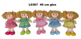 LALKA SZMACIANA Z GLOSEM 40CM PLPL SA FOL
