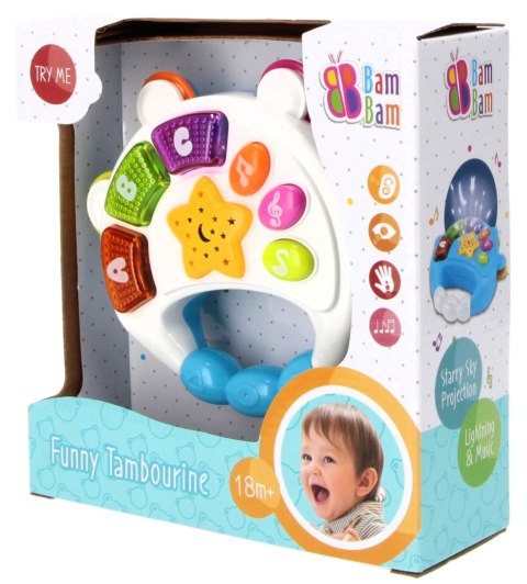 Muzyczny tamburynek BAM BAM 515006