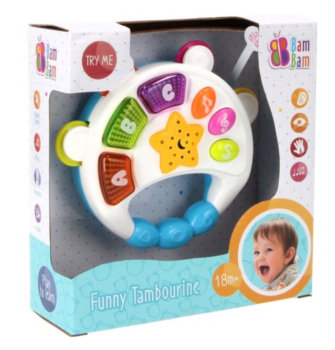 Muzyczny tamburynek BAM BAM 515006