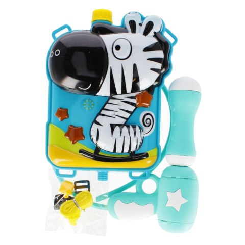 Pistolet na wodę Zebra plecak MEGA CREATIVE 511351