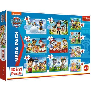 Puzzle 10w1 Niezawodna Drużyna Psiego Patrola TREFL 96001 TR