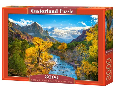 Puzzle 3000 el. Autumn in Zion National Park, USA CASTORLAND C-300624