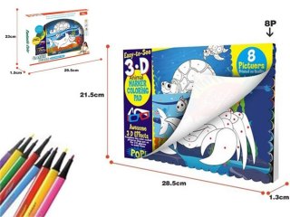 ZEST KREAT KSIAZECZKA DO MALOW 3D AKC 30X23X2 89