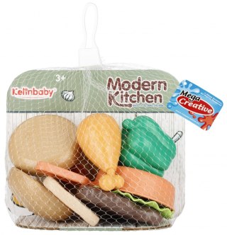 Zestaw kuchenny 21el w siatce MEGA CREATIVE 511418