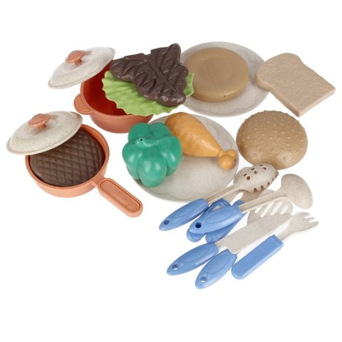 Zestaw kuchenny 21el w siatce MEGA CREATIVE 511418