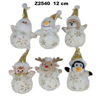 Zwierzęta świąteczne 12cm SUN-DAY Z2540