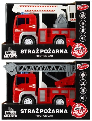 Auto Straż Pożarna Moje Miasto Polska Wersja MEGA CREATIVE 522135