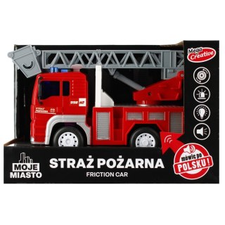 Auto Straż Pożarna Moje Miasto Polska Wersja MEGA CREATIVE 522135