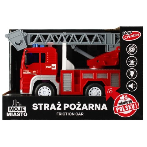 Auto Straż Pożarna Moje Miasto Polska Wersja MEGA CREATIVE 522135