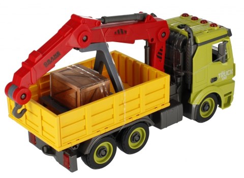 Auto ciężarowe do skręcania na baterie Dźwig MEGA CREATIVE 523893
