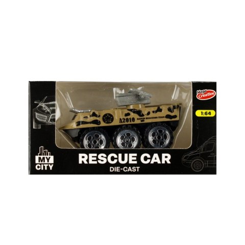 Auto ratunkowe metalowe Moje Miasto MEGA CREATIVE 522116