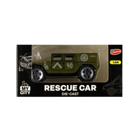 Auto ratunkowe metalowe Moje Miasto MEGA CREATIVE 522116