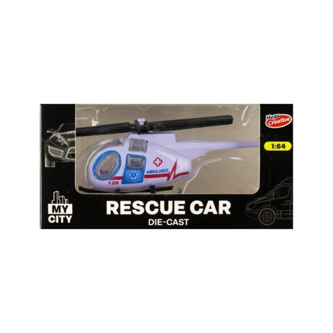 Auto ratunkowe metalowe Moje Miasto MEGA CREATIVE 522116