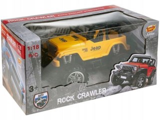 Auto terenowe R/C FF 30x17x15 żółte SMILY PLAY SP83972