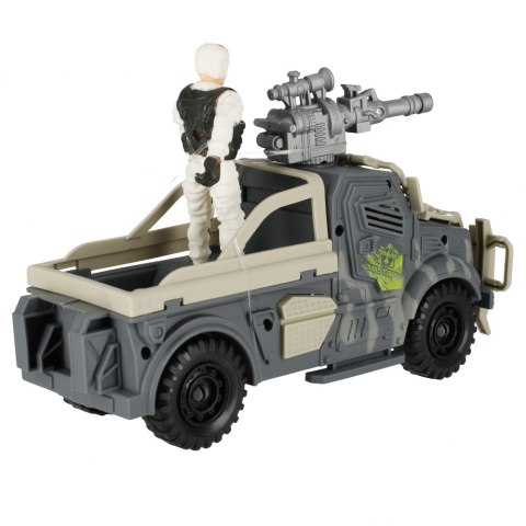 Auto wojskowe z akcesoriami MEGA CREATIVE 523467