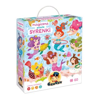 CZUCZU MAGICZNE PUZZLE SYRENKI 60EL