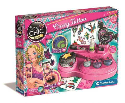 Clementoni Crazy Chic Szalone Tatuaże 18771