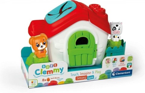 Clementoni Farma z klockami 8 elementów 17767