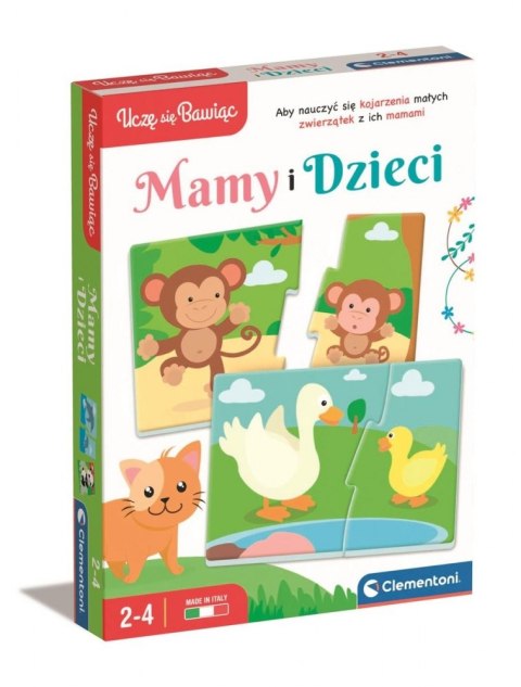 Clementoni Gra edukacyjna Mamy i Dzieci 50763